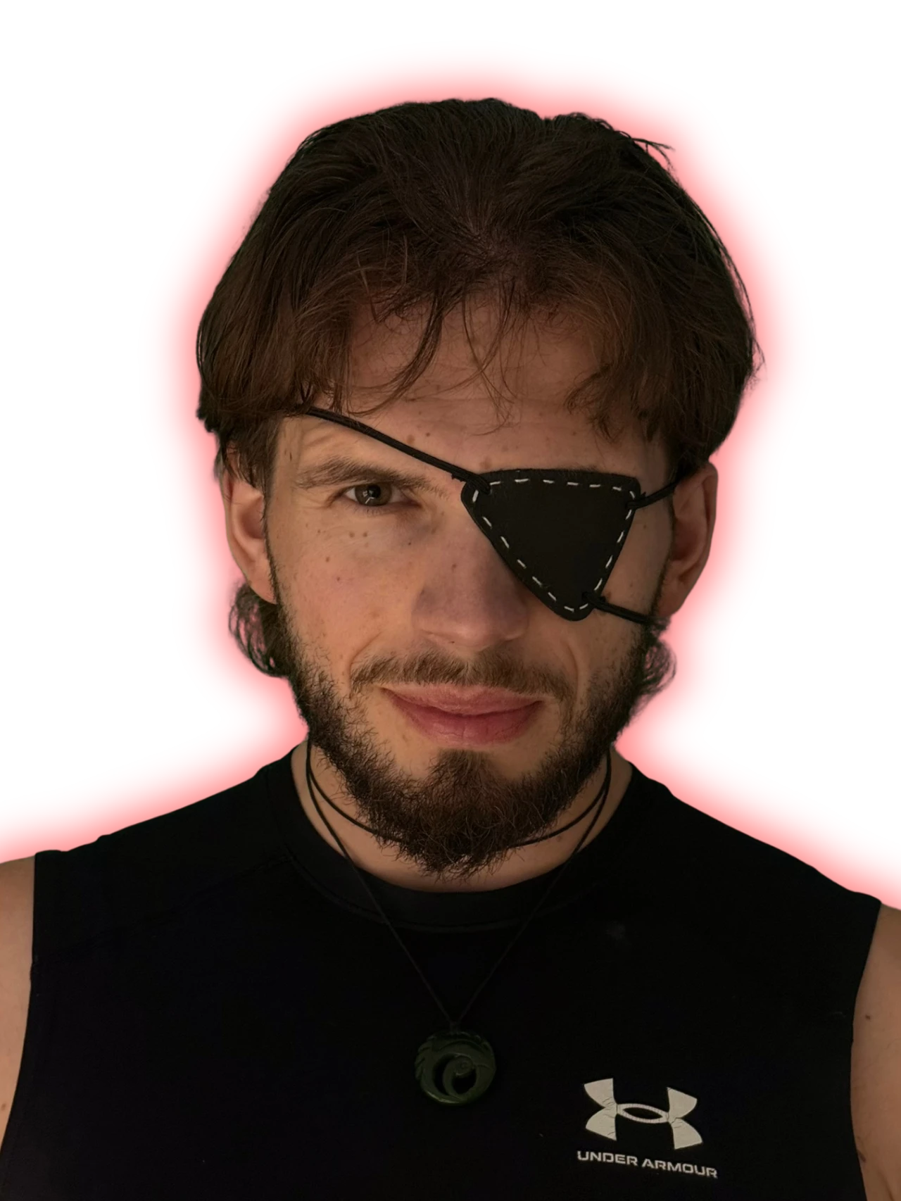 Trener Personalny Karol „Crofty Snake” Domański inspiruje swój wygląd Big Bossem z serii gier „Metal Gear Solid”.